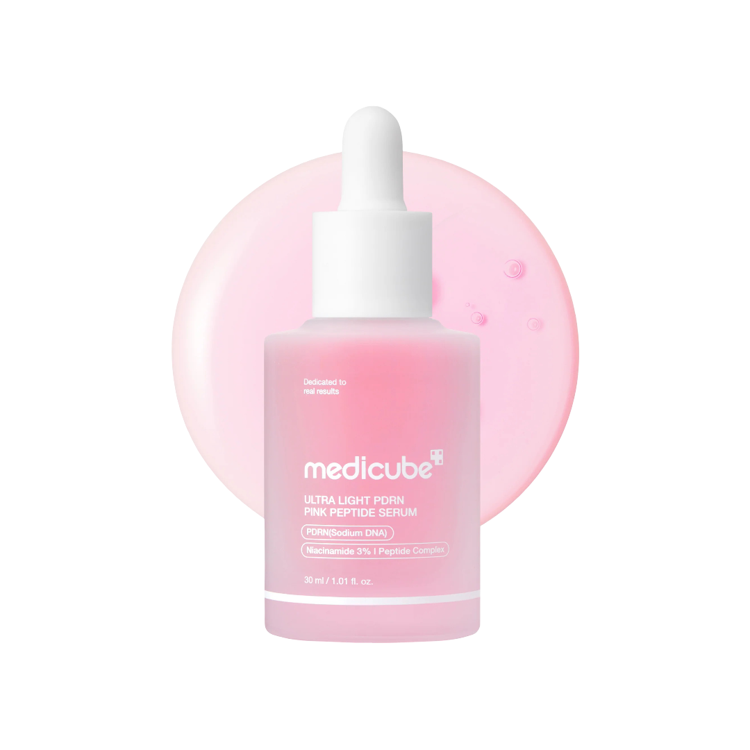 MEDICUBE ULTRA LIGHT PDRN PINK PEPTIDE SERUM СЫВОРОТКА С ПДРН 